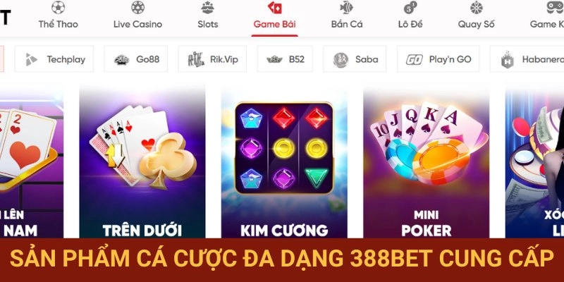 Sản phẩm đa dạng lựa chọn phong phú